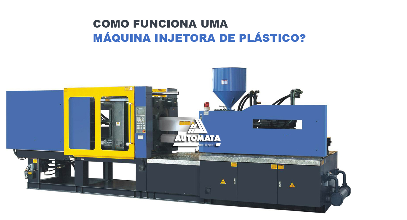 como funciona uma máquina injetora de plastico